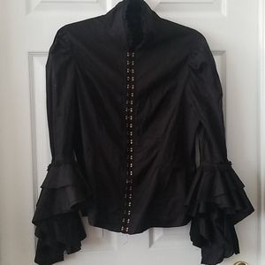 Lip Service Step in Time Victorian Shirt
